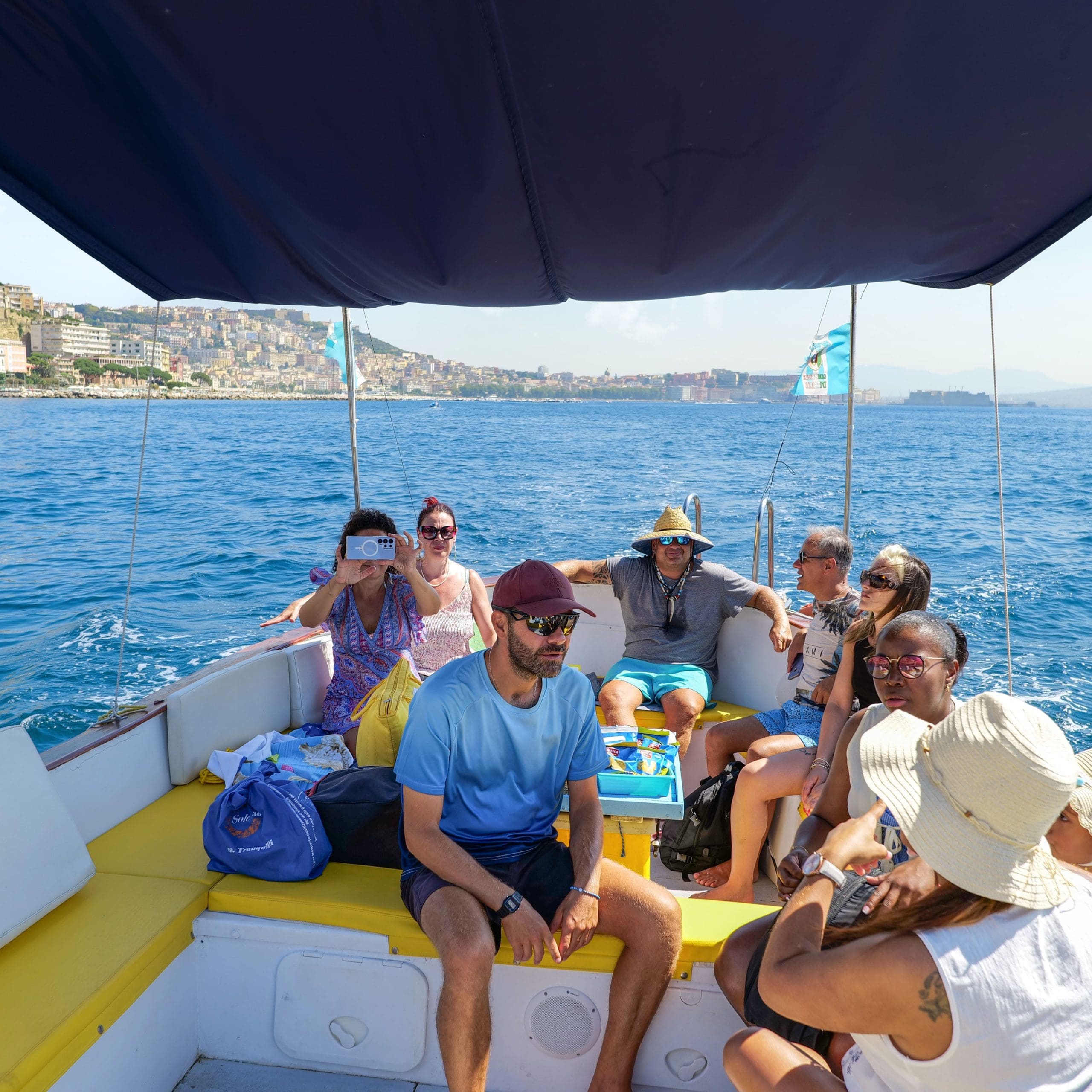 Gulf of Naples Boat Tour with Snorkeling & Aperitif