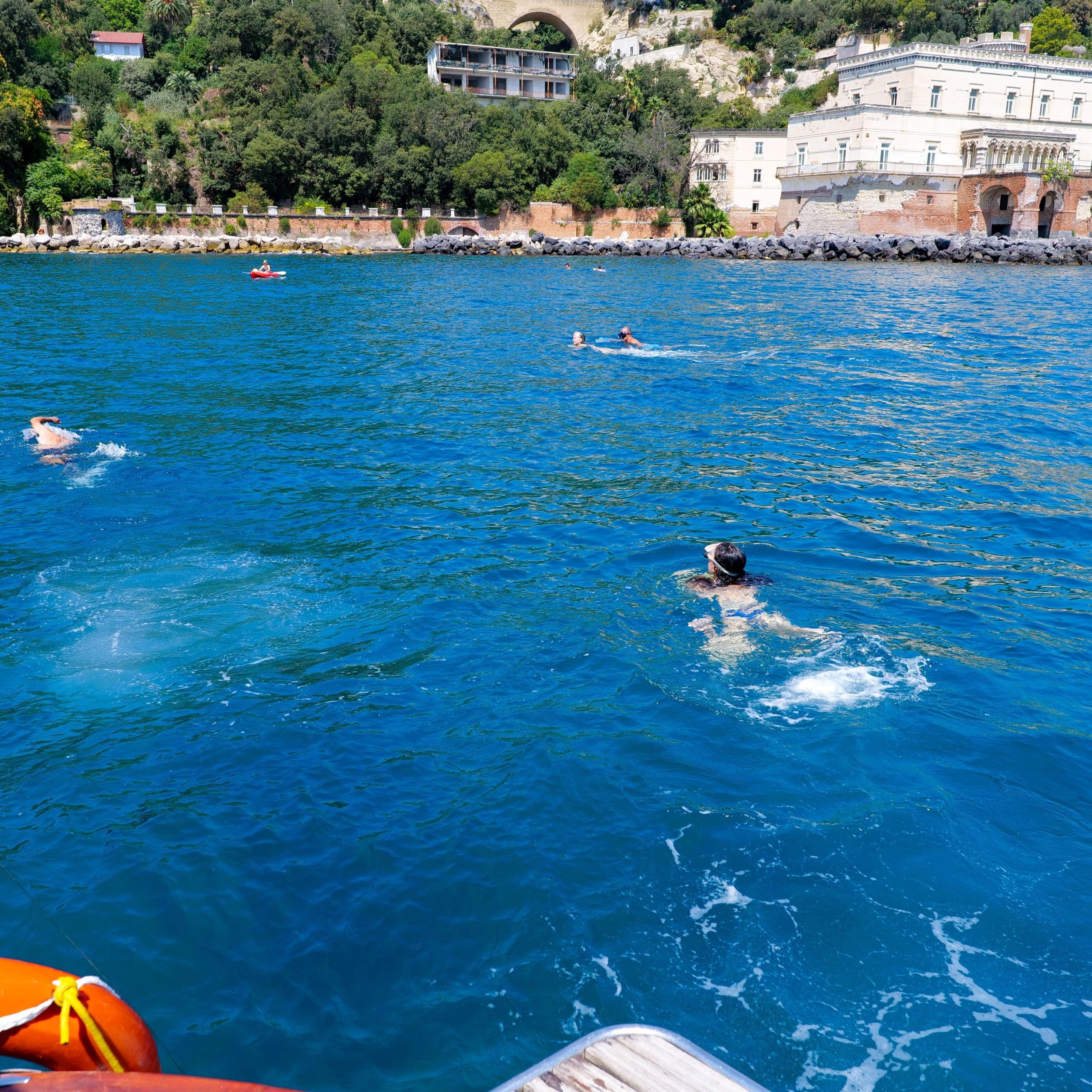 Gulf of Naples Boat Tour with Snorkeling & Aperitif
