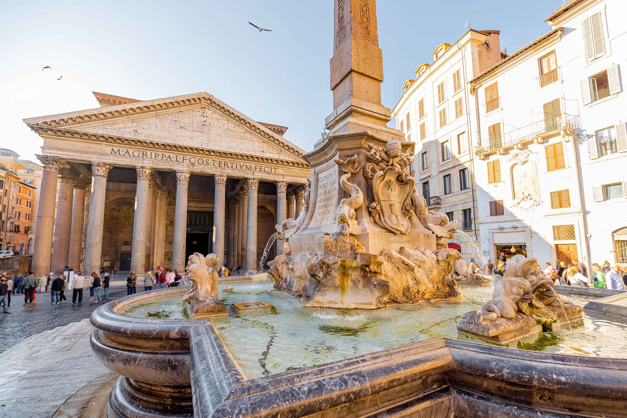 Pantheon with Smart Audioguide from Naples, Florence and Rome