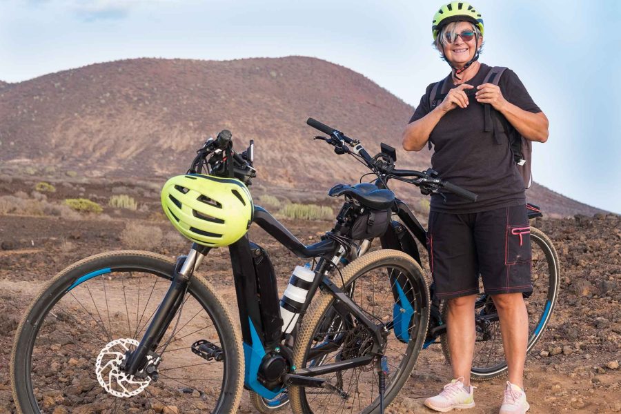 Biking to the top of Vesuvius is a great adventure full of nature landscapes