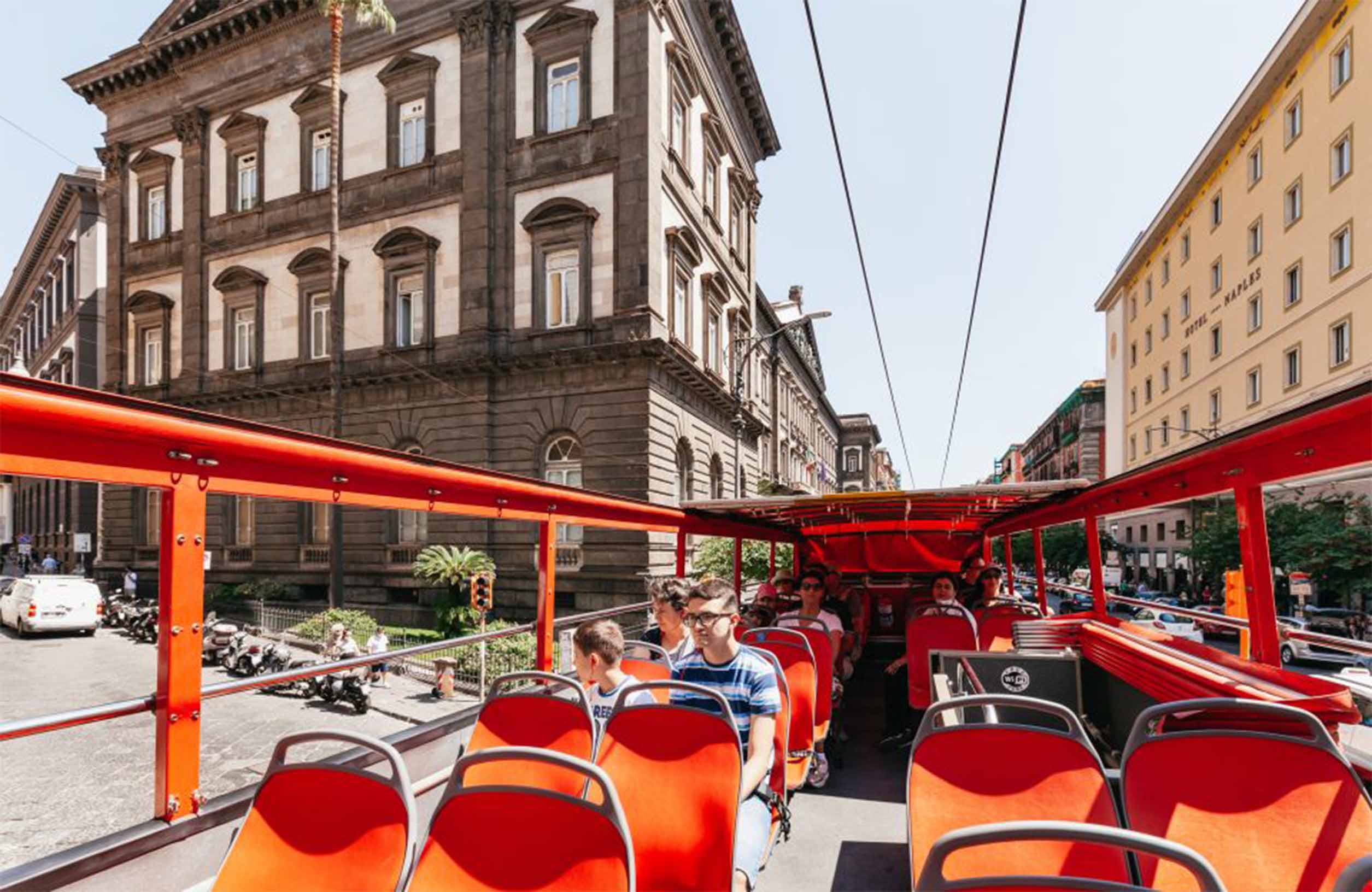 Naples Hop On Hop Off from Rome with High Speed Train