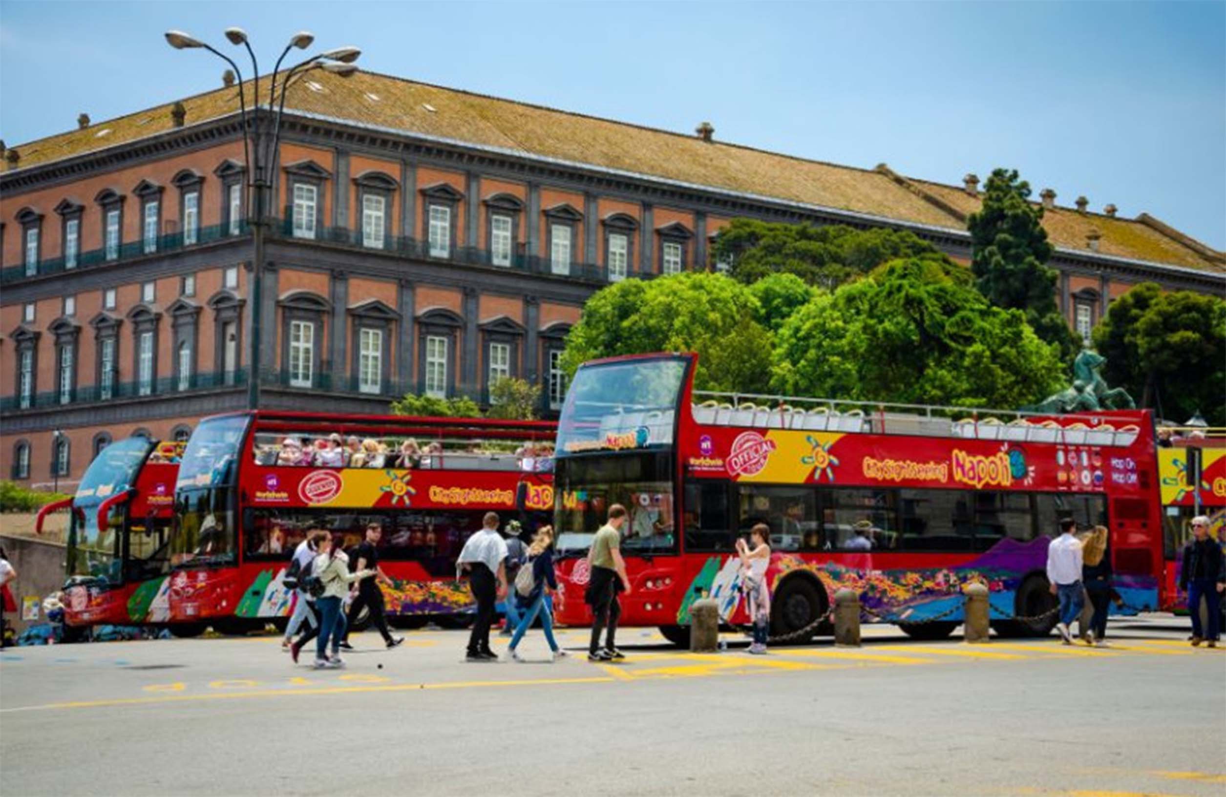 Naples Hop On Hop Off from Rome with High Speed Train