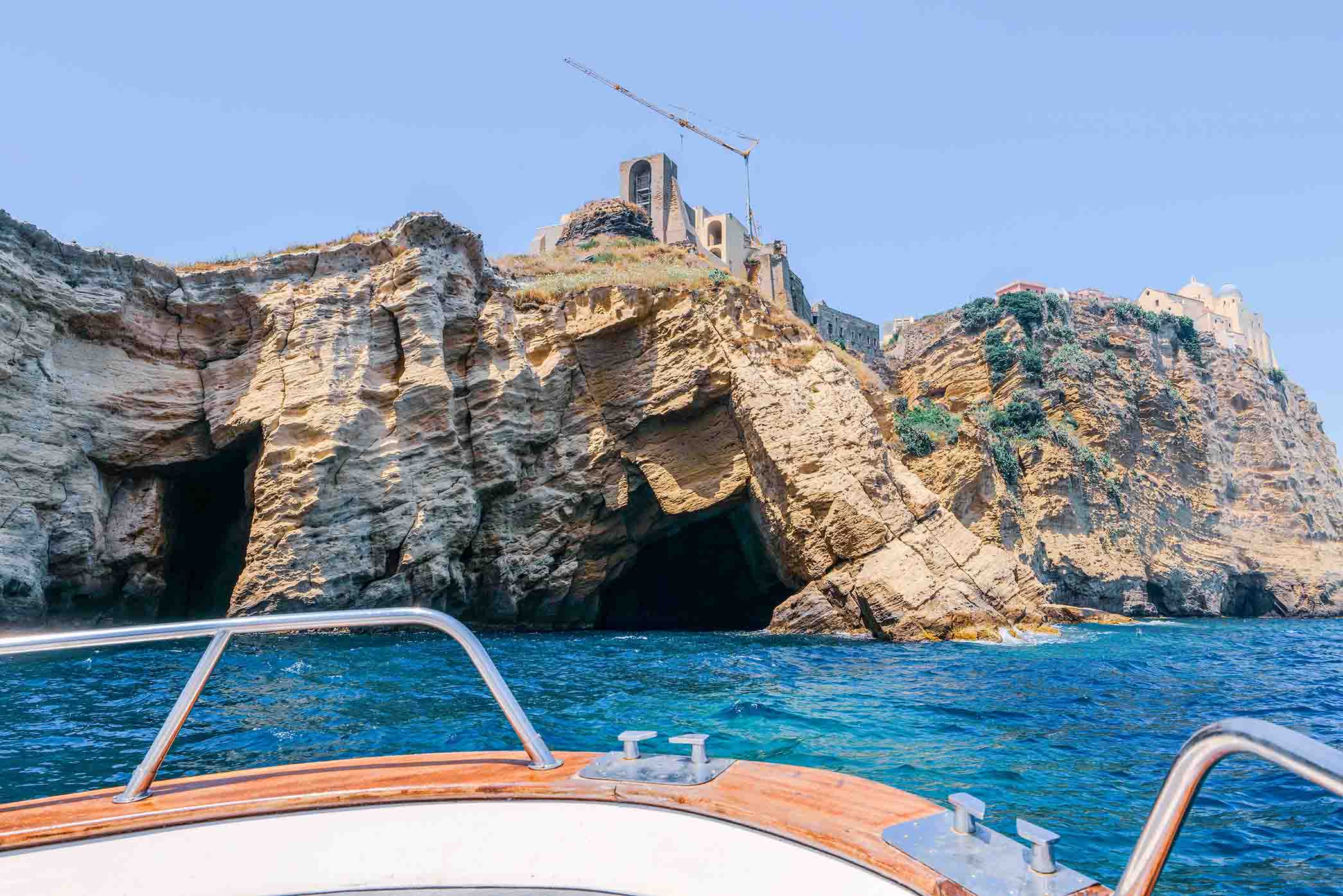 Procida Island Transfer with Boat Tour from Naples