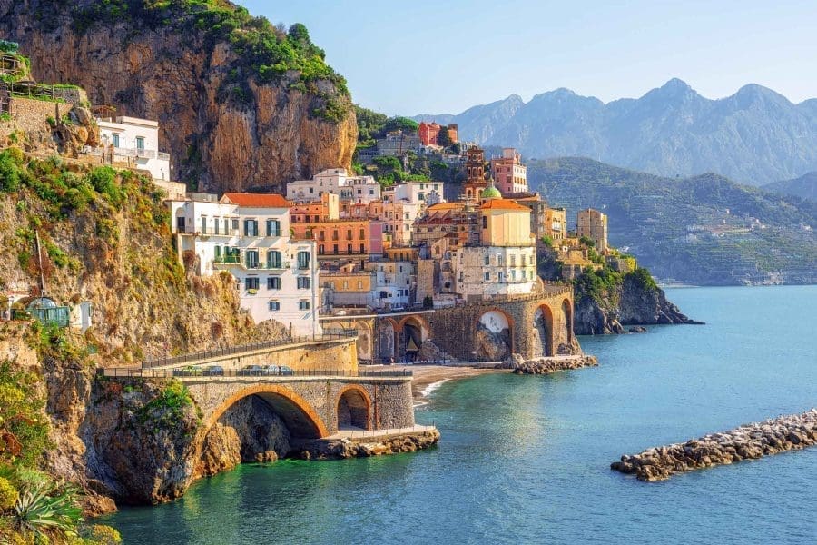 Amalfi Coast offers incredible lansdcapes
