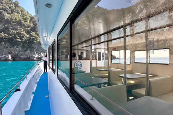 From Salerno: Amalfi Coast Cruise with Stop in Amalfi and Light Lunch