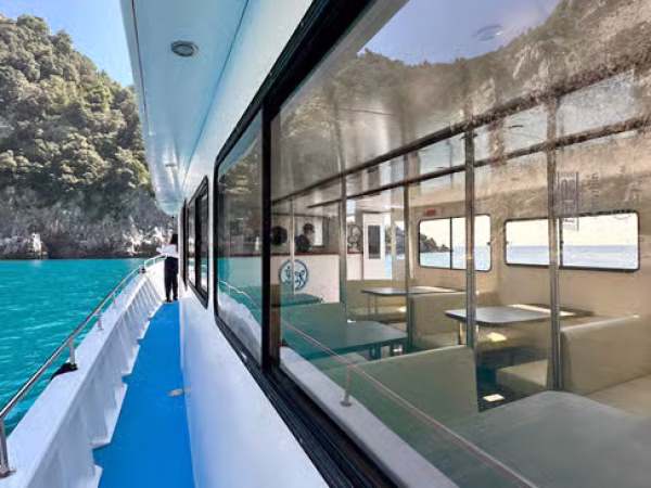 From Salerno: Amalfi Coast Cruise with Stop in Amalfi and Light Lunch
